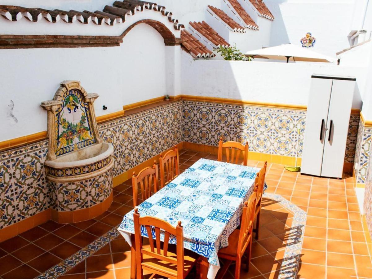 Tipica Casa En Frigiliana Con Patio Y Terraza Apartment Bagian luar foto