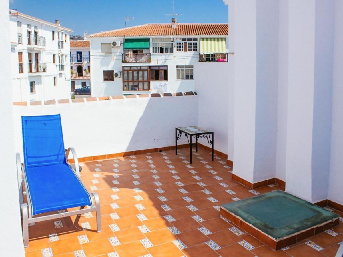 Tipica Casa En Frigiliana Con Patio Y Terraza Apartment Bagian luar foto