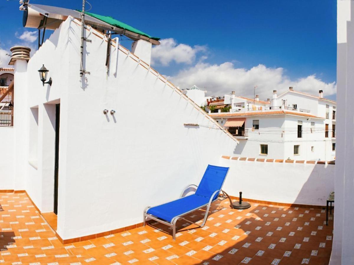 Tipica Casa En Frigiliana Con Patio Y Terraza Apartment Bagian luar foto