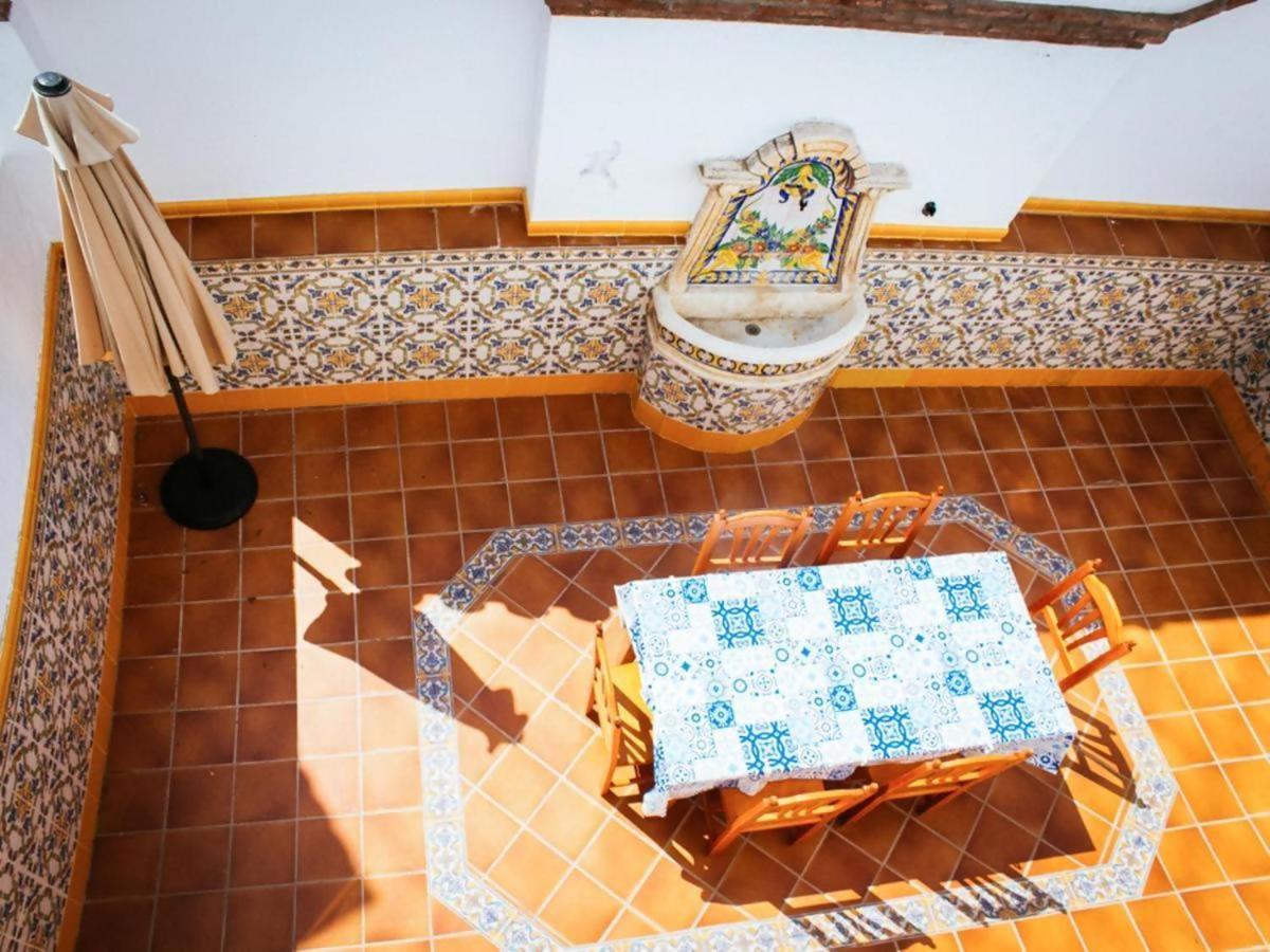 Tipica Casa En Frigiliana Con Patio Y Terraza Apartment Bagian luar foto